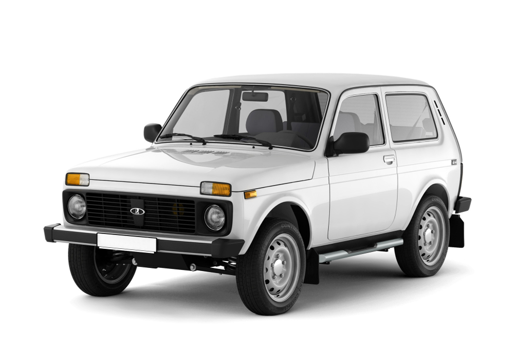 Защита порогов Нива 4x4/Легенд с накладками (Ø63 мм) (3 дв)