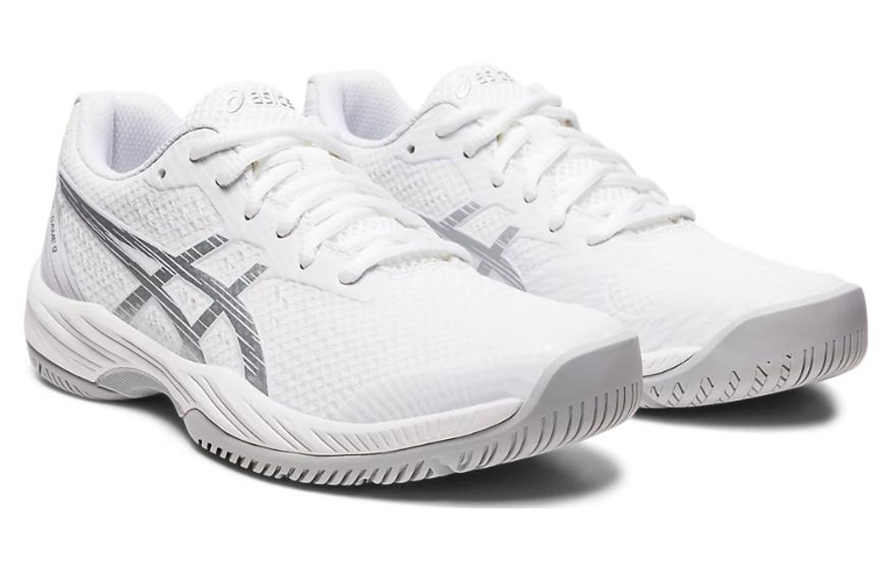 ASICS Gel Game 9 White Pure Silver Women"s