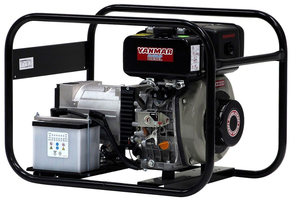 Дизельный генератор EuroPower EP 4000 DE с АВР Дизельный генератор EuroPower EP 4000 DE с АВР