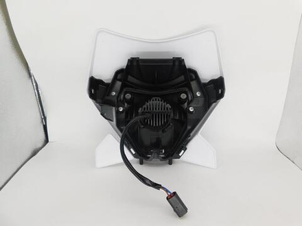Фара с щитком эндуро KTM 2024 Otom белая
