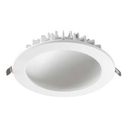 358807 SPOT NT21 556 белый Светильник встраиваемый светодиодный IP20 LED 20W 1600Лм 3000K 100-240V GESSO