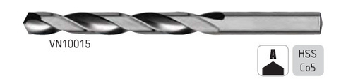 Сверло Ø6,5x101/63  DIN 338, HSSCo5 VN10015.0650