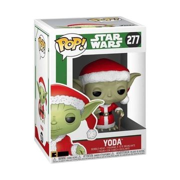 Фигурка Funko POP! Bobble Star Wars Holiday Santa Yoda (277) 33885