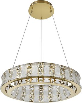Люстра подвесная LED 80W 3000К-6000К 4037/03/06P золото Magnelli Stilfort