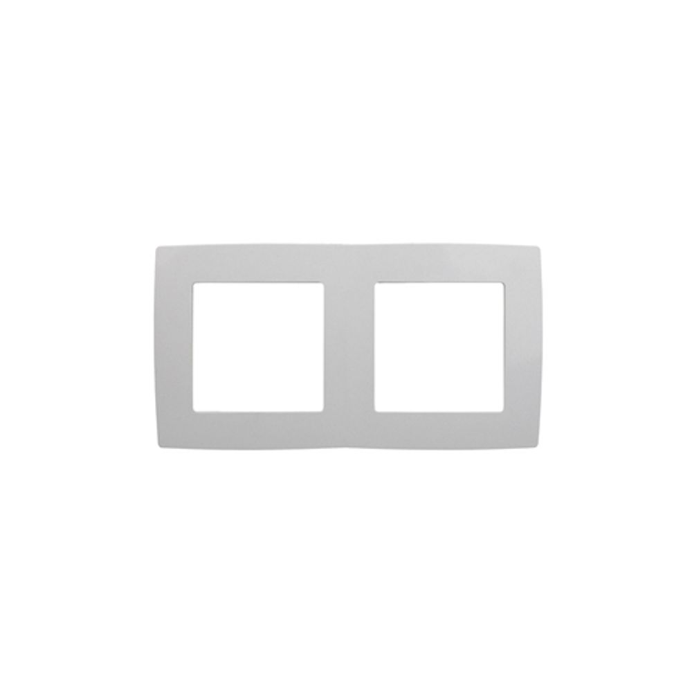 12-5002-01 ЭРА Рамка на 2 поста, Эра12, белый | Розетки и выключатели