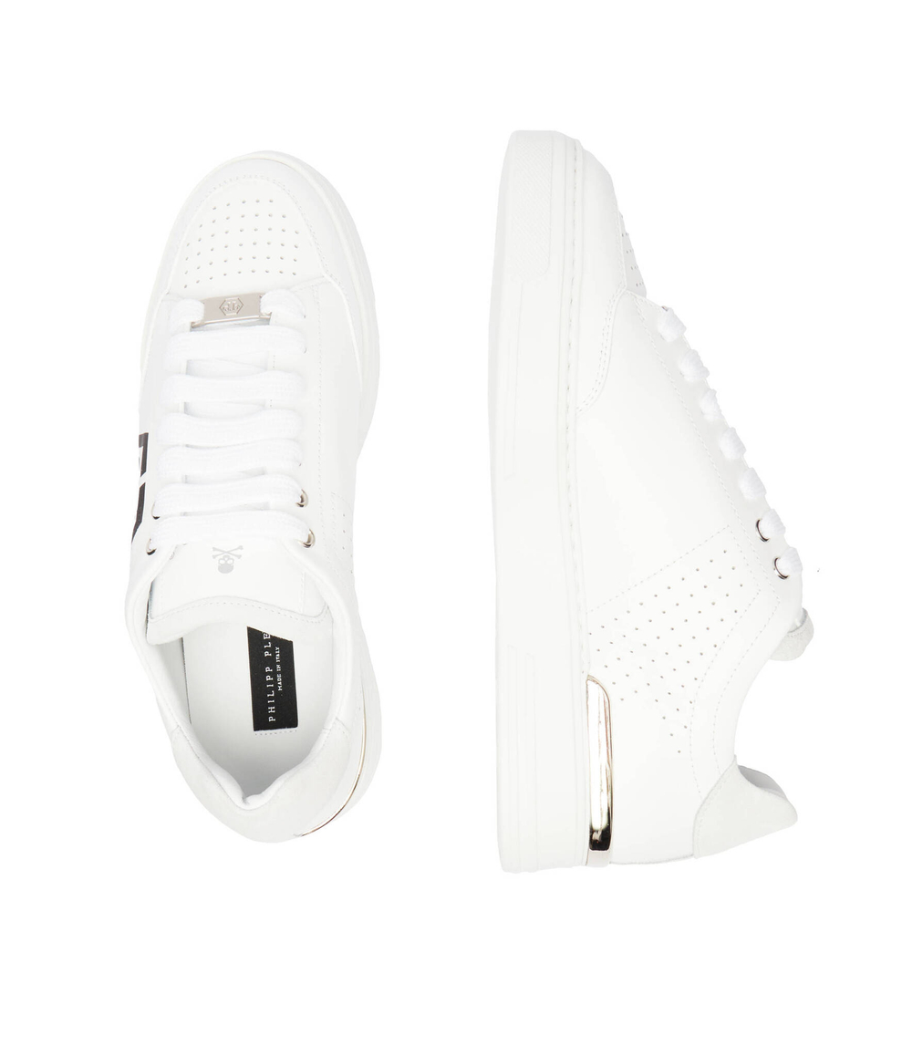 Кожаные кроссовки hexagon Philipp Plein - белый(MSC3981 PLE005N)