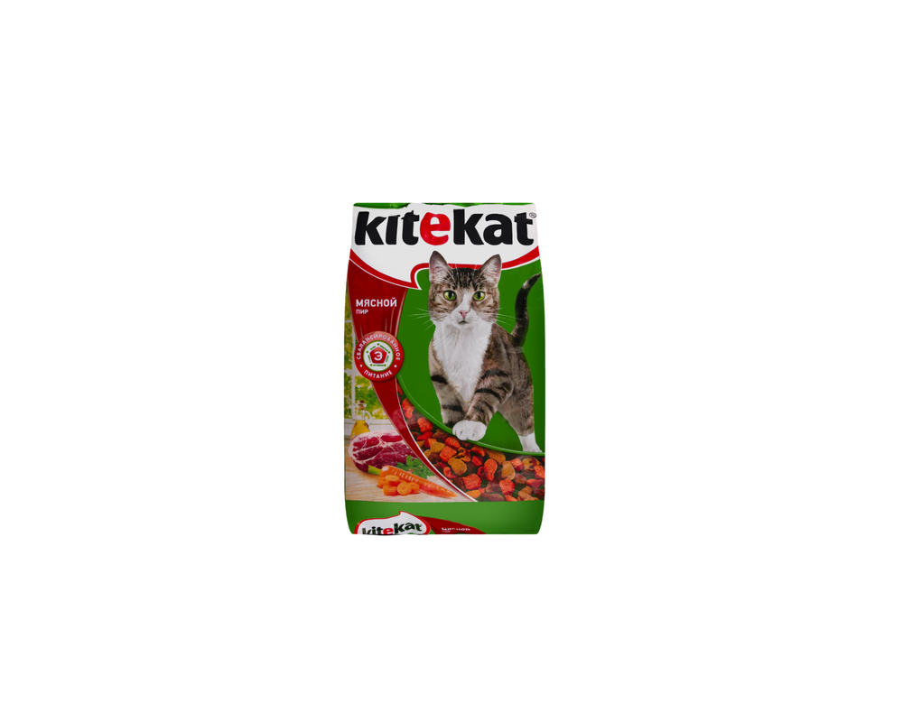 Корм для кошек сухой Китекат Мясной пир 800г