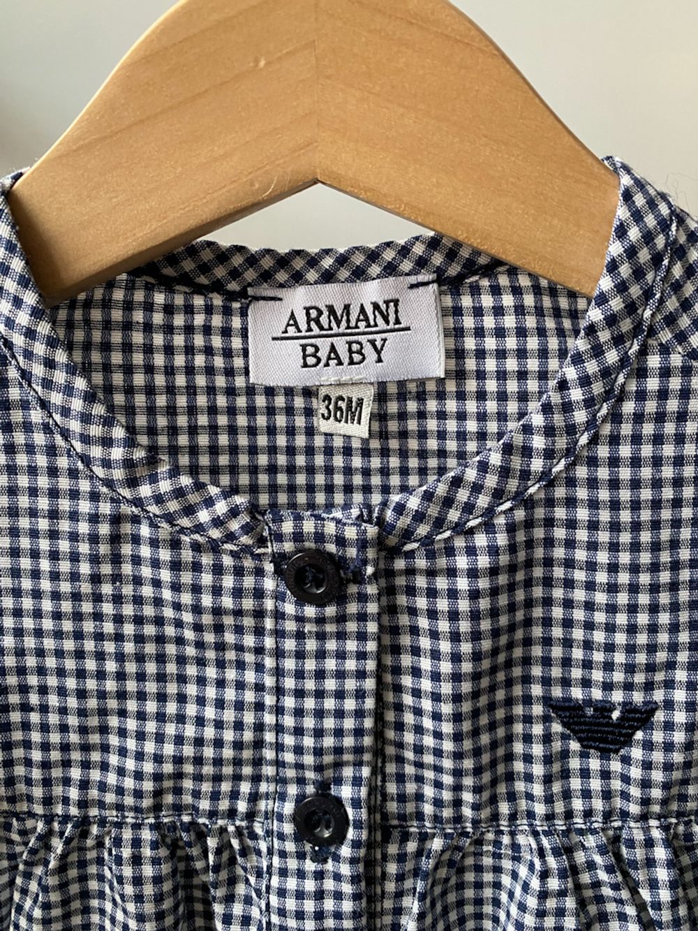 Хлопковая блузка Armani, 98