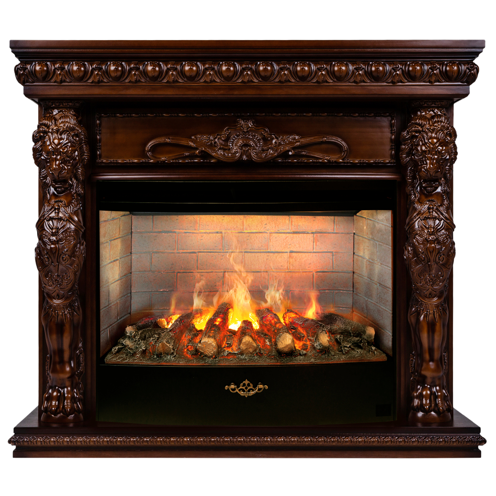 Каминокомплект Real Flame Romano 33 AO с очагом 3D Firestar 33