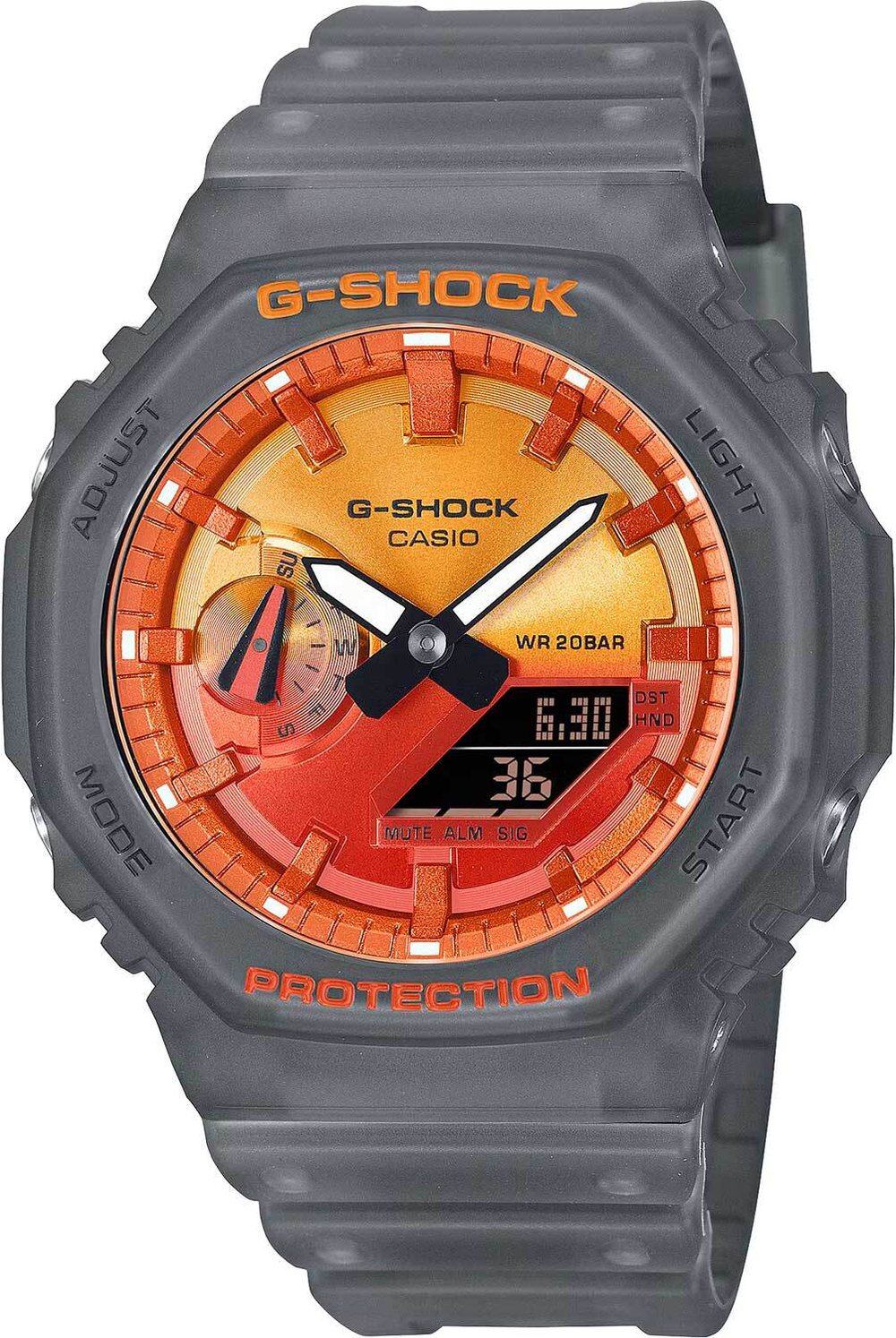 Мужские наручные часы Casio GA-2100FLS-8A4