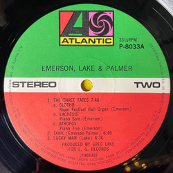 Винтажная виниловая пластинка LP Emerson Lake and Palmer (Japan 1973) (No Obi)