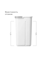 Швабра c отжимом и ведром Pragma Halbe 9,2 л, насадка из микрофибры 2 шт., Яндекс Фабрика
