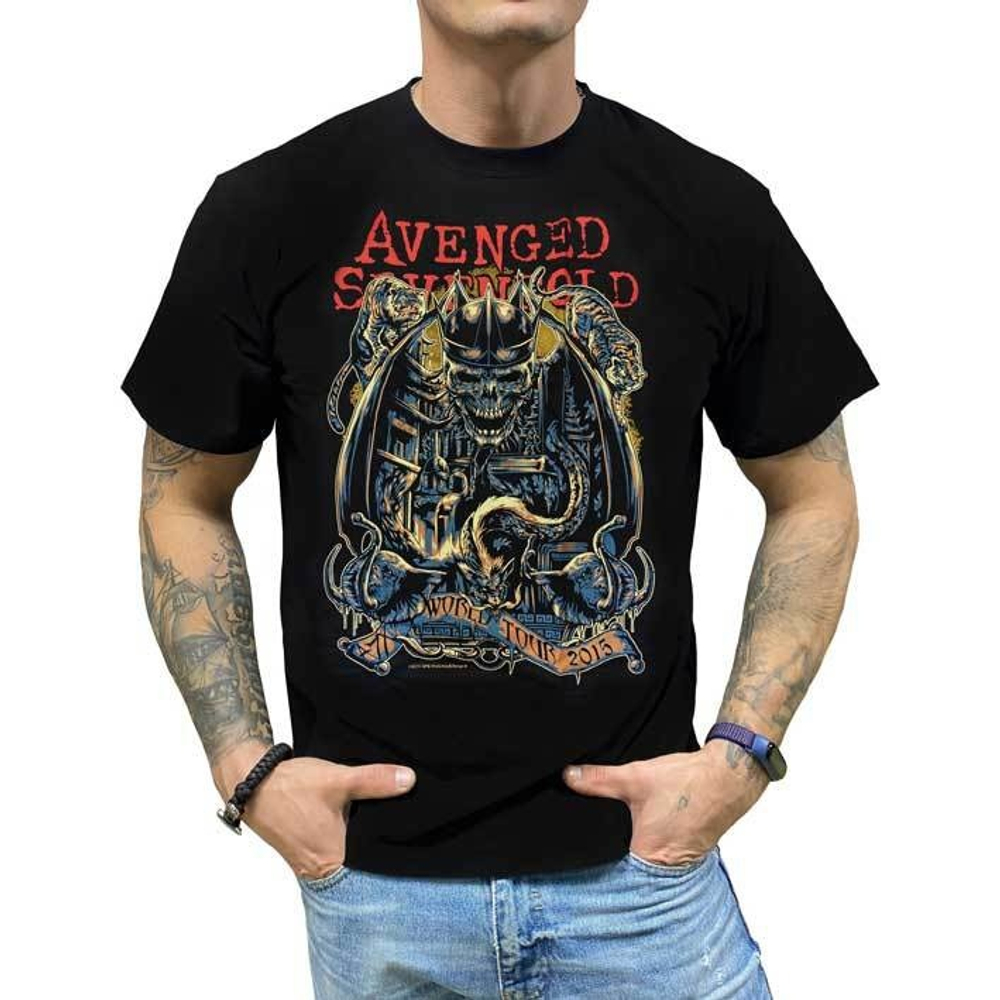 Футболка Avenged Sevenfold World Tour 2015 (L)