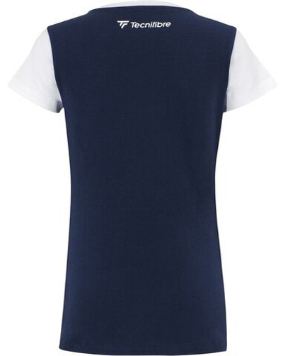 Женская теннисная футболка Tecnifibre Club Tee W - navy