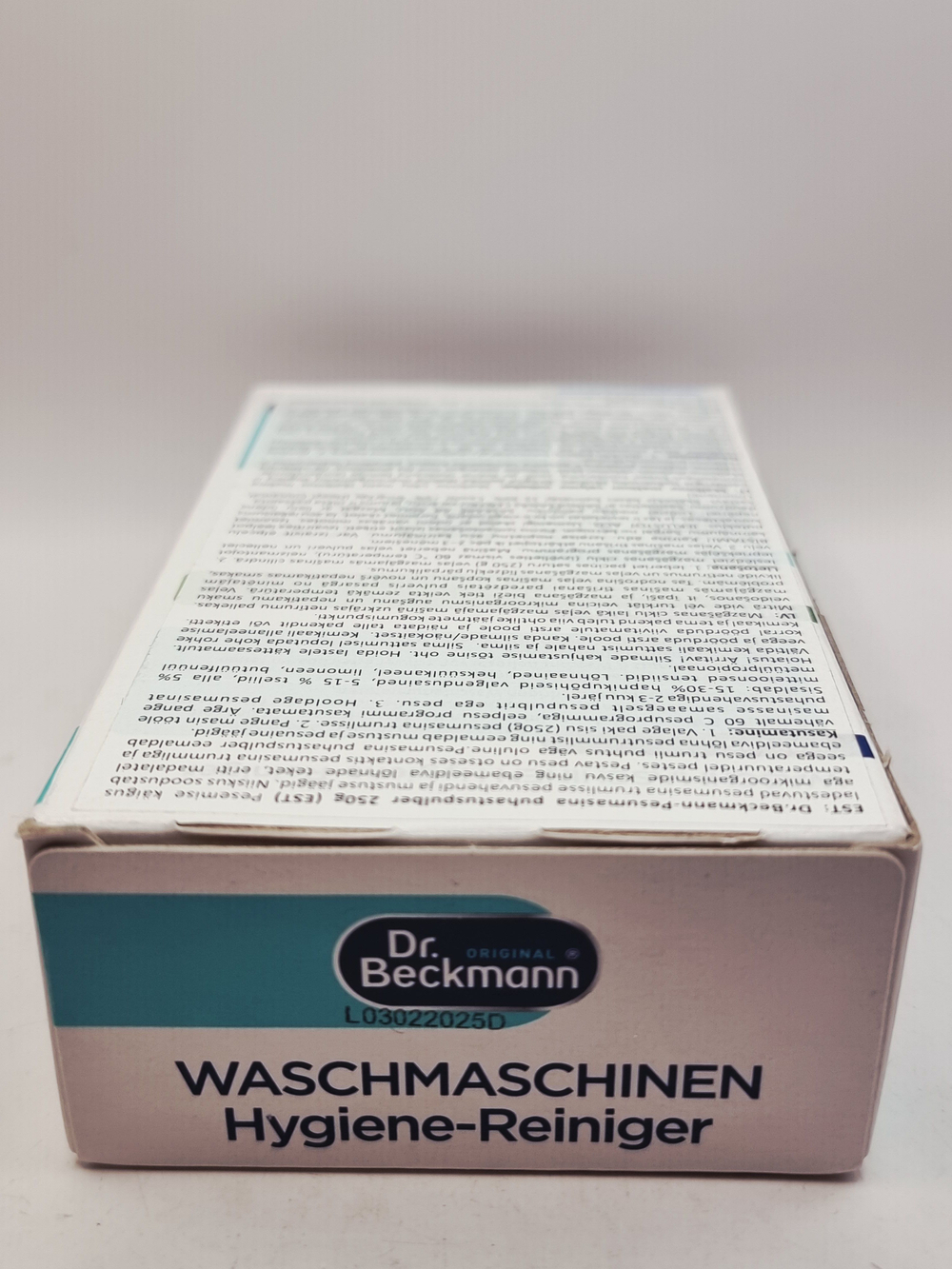 Порошок для очистки стиральных машин Dr. Beckmann 250 г (Германия)