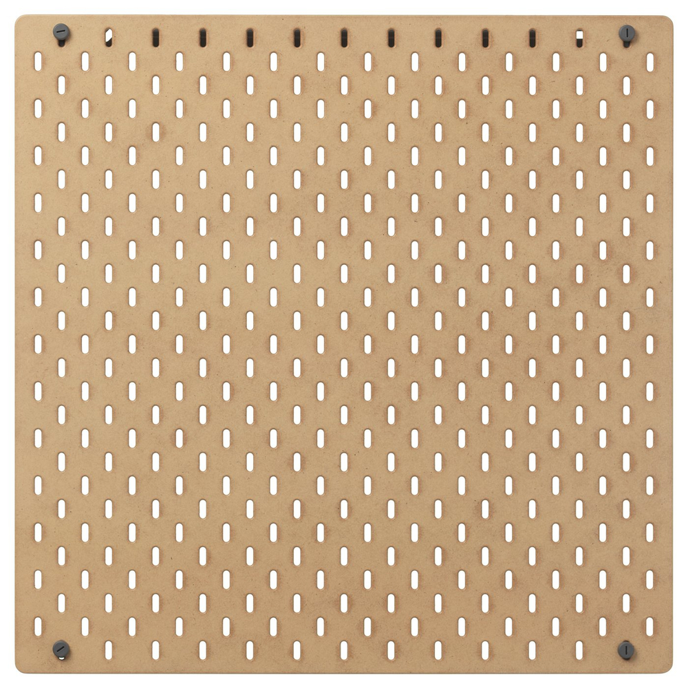 IKEA SKÅDIS  (ИКЕА СКОДИС)  -  Перфорированная панель - дерево 56x56 см