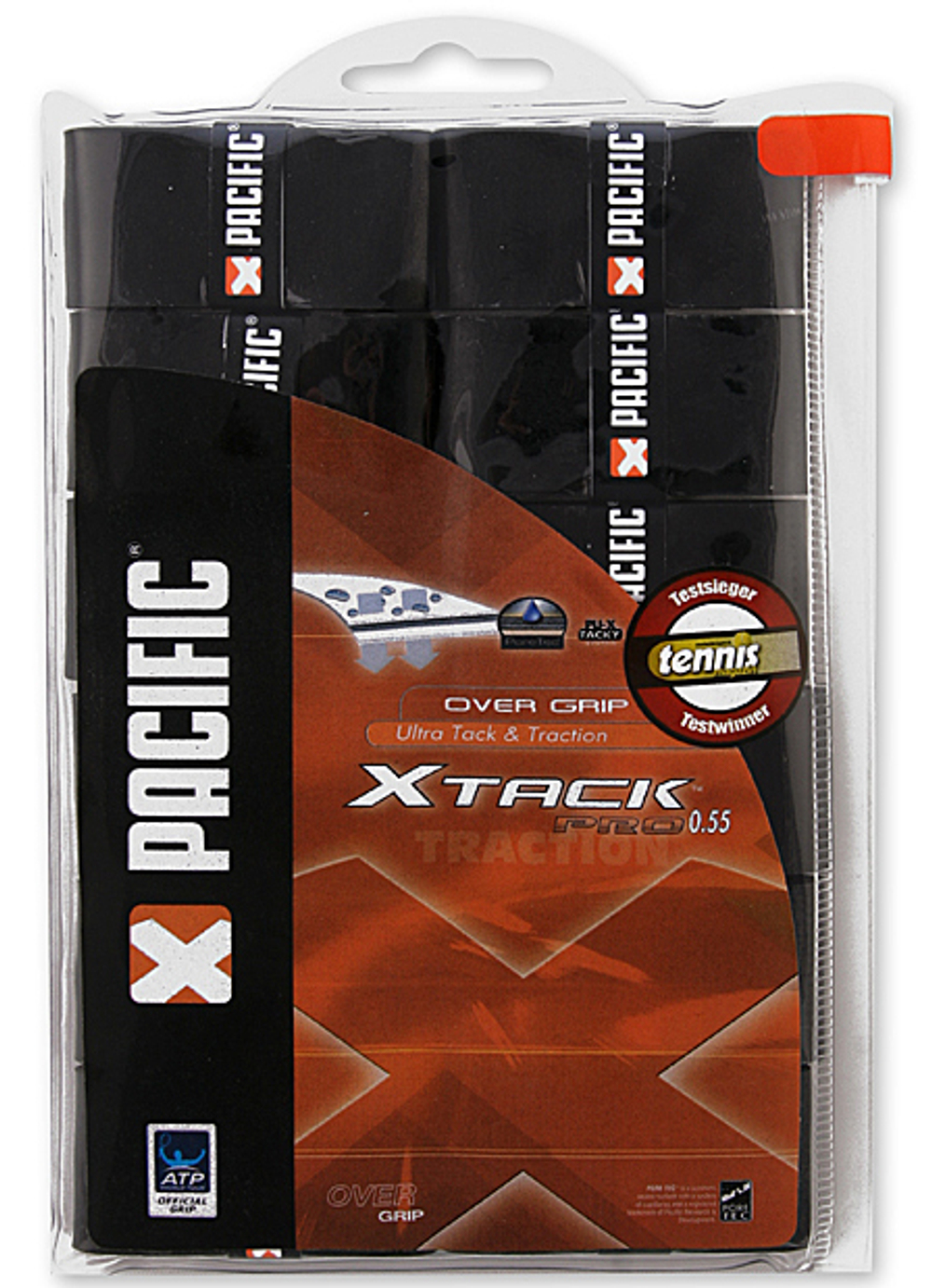 Намотки теннисные Pacific X Tack Pro 12P - black