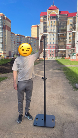 Стойка с основанием для световых приборов, АС, PL ECO (200 см)