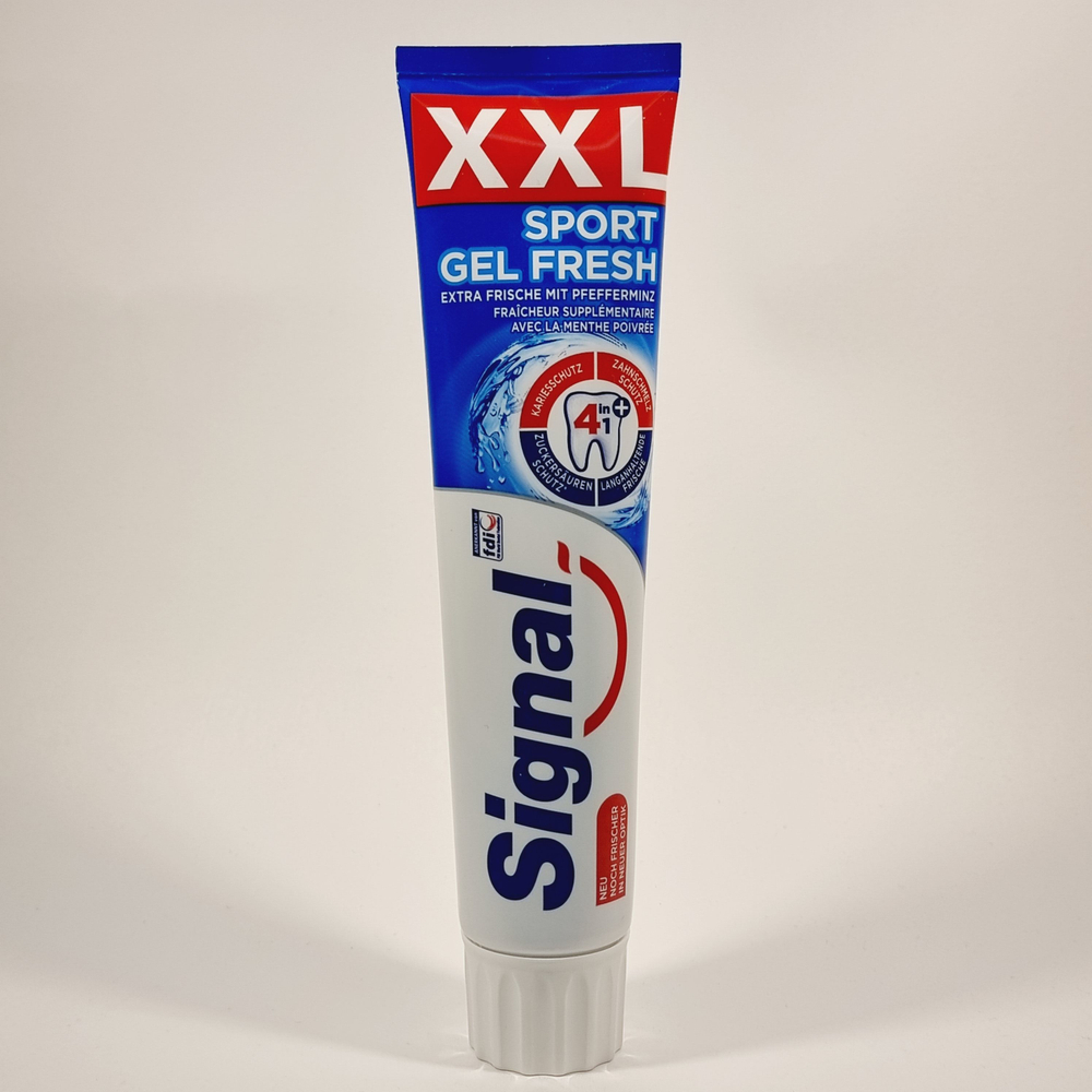 Зубная паста Signal Sport Gel Fresh XXL 125 мл (из Финляндии)