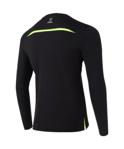 Футболка судейская с длинным рукавом DIVISION PerFormDRY Referee LS Tee, черный