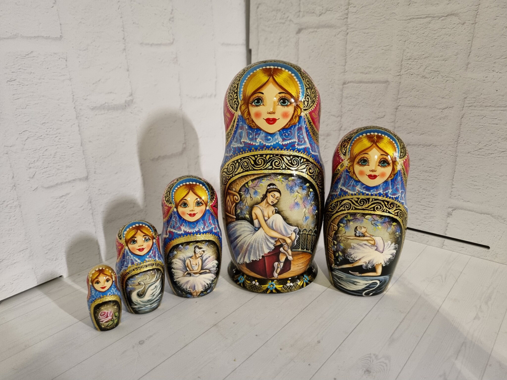 Матрешка 5 мест "Русский балет"