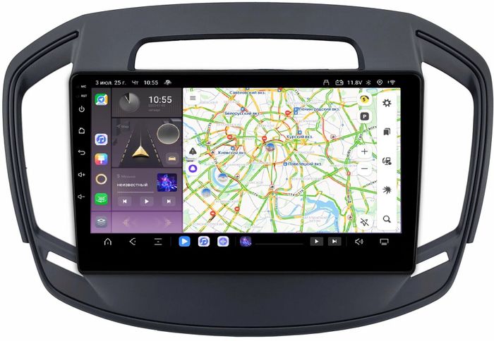 Магнитола для Opel Insignia 2013-2015 - Kuberg QLed, Android 13, Быстрейшая, CarPlay, SIM-слот