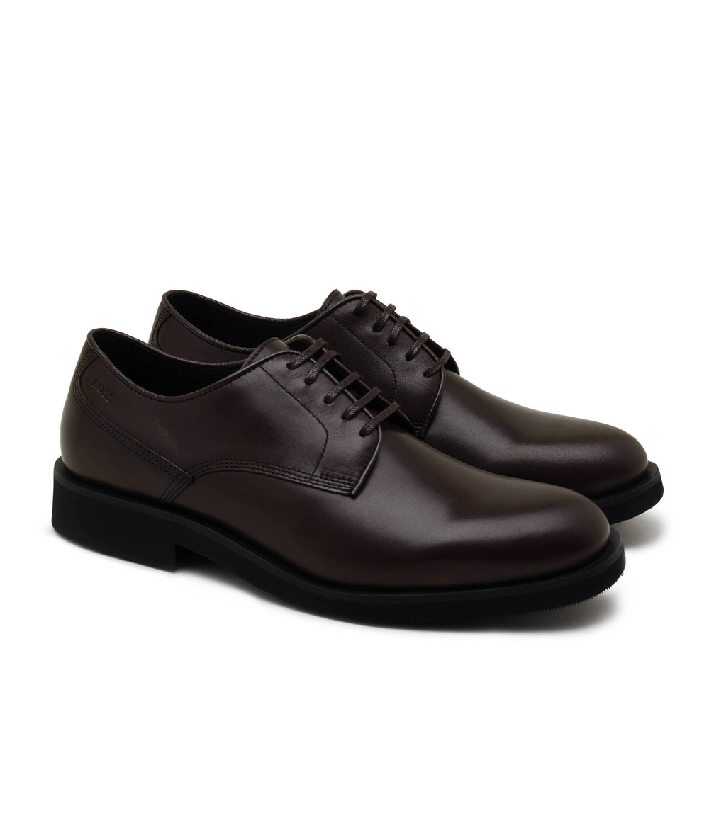 Кожаные дерби baird derb lt BOSS BLACK - коричневый(50497842)