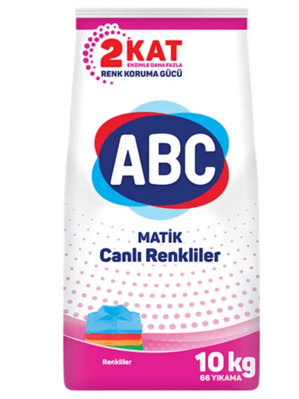 Стиральный порошок ABC Matik Canli Renkliler Колор для цветных 10кг