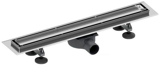 Дренажный канал TECE TECElinus 15103079 L=700 мм, 2 в 1 (tile/steel) с мембраной