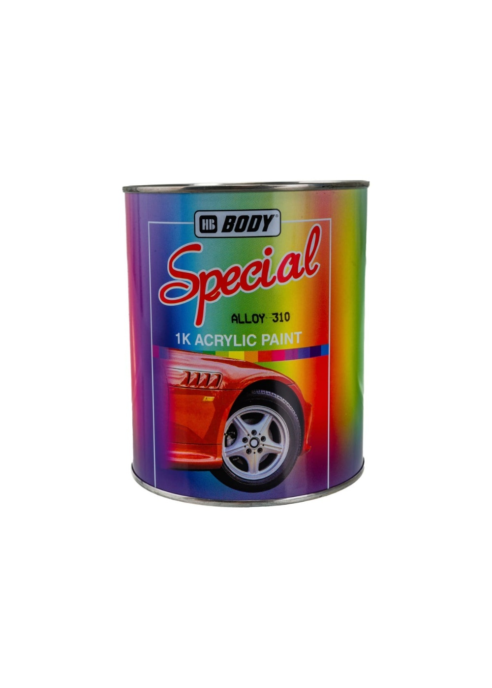 Автоэмаль для дисков BODY Special Paint 310 Серебристая 1л