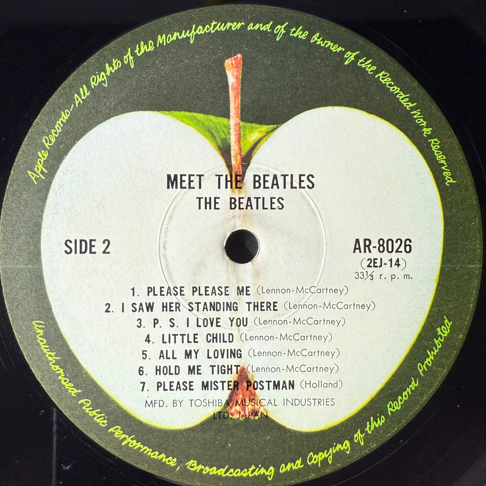Виниловая пластинка The Beatles ‎– Meet The Beatles! LP