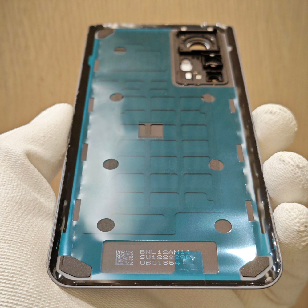 Задняя крышка ORIGINAL для Xiaomi 12T Pro 22081212UG - ( заднее стекло ) цвет: Серебристый
