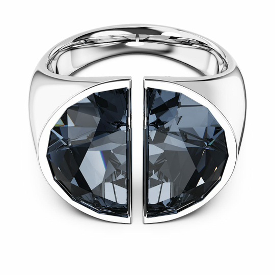 LUCENT:RING HALF CUT GRY/RHS 58