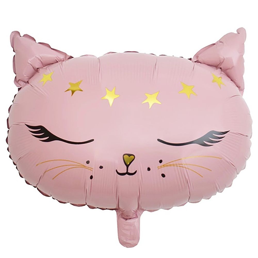 Фигура 19" Кошка голова розовая ВЗ