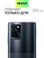 Чехол BROSCORP для Infinix Note 10 Pro оптом (арт. INF-NOTE10PRO-COLOURFUL-BLUE)