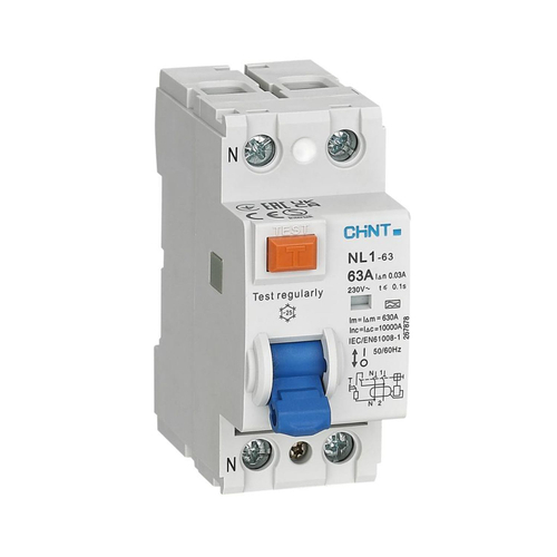 CHINT УЗО NL1-63 2P 40A 300mA 6kA тип AC (DB) (R