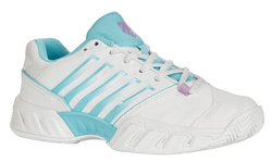 Женские теннисные кроссовки K-Swiss Big Shot Light 4 — brilliant white/angel blue/sheer lilac