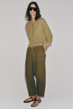 БРЮКИ BARREL — ZW COLLECTION — ZARA