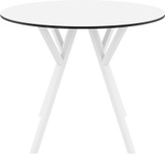 Стол пластиковый Siesta Contract Max Table Ø90, белый