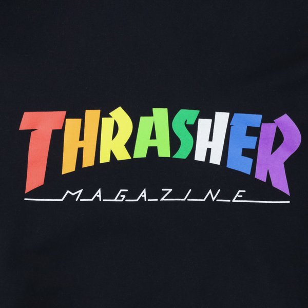 Худи Thrasher Rainbow Mag Hood (black) артикул: - купить в магазине Дайс