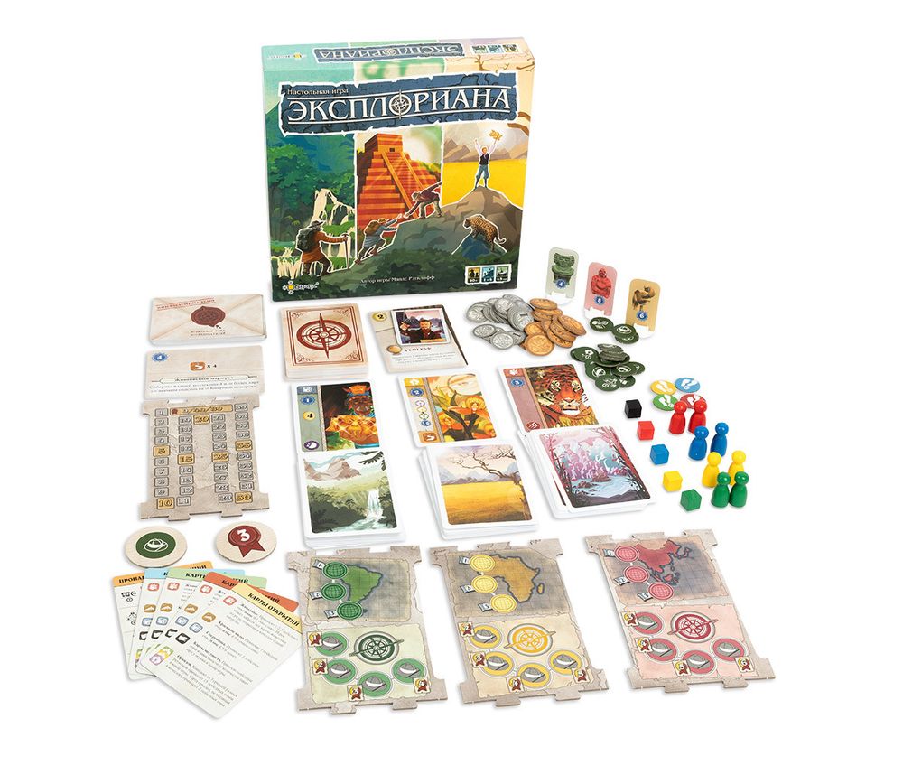 Игра настольная Эксплориана, Эврикус BG-12050