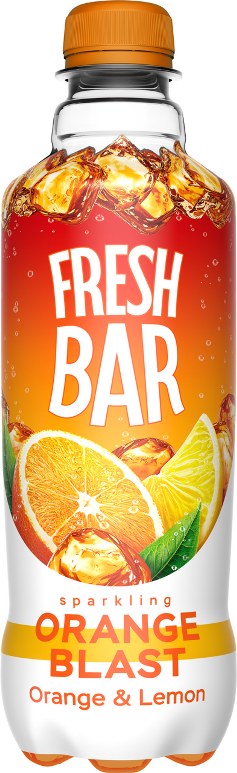 0,48Л ГАЗ НАПИТОК FRESH BAR АПЕЛЬСИН/ЛИМО Н ПЭТ