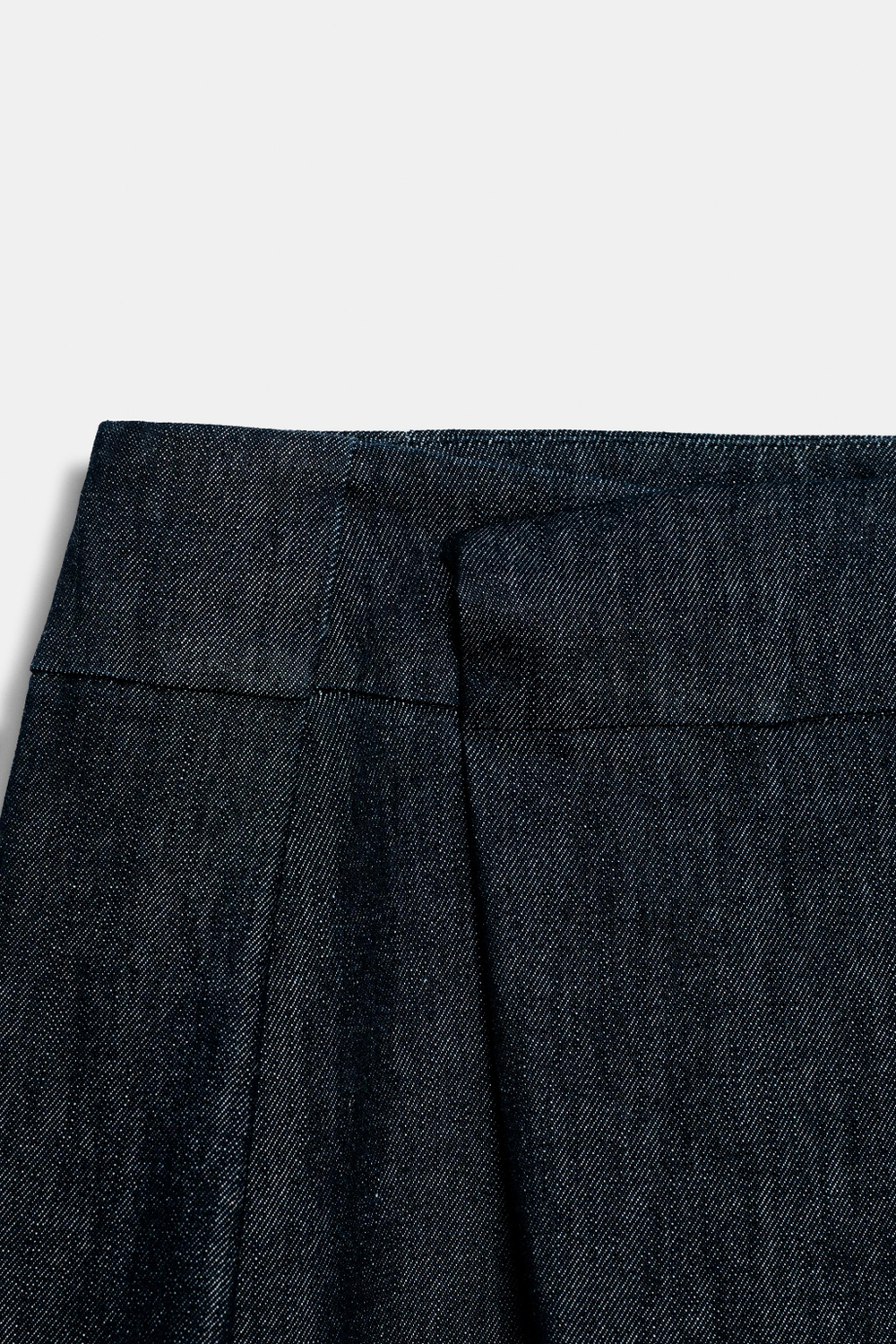 ДЖИНСЫ Z1975 WIDE-LEG С ВЫСОКОЙ ПОСАДКОЙ И ПЕРЕКРЕСТНЫМ ПОЯСОМ — ZARA