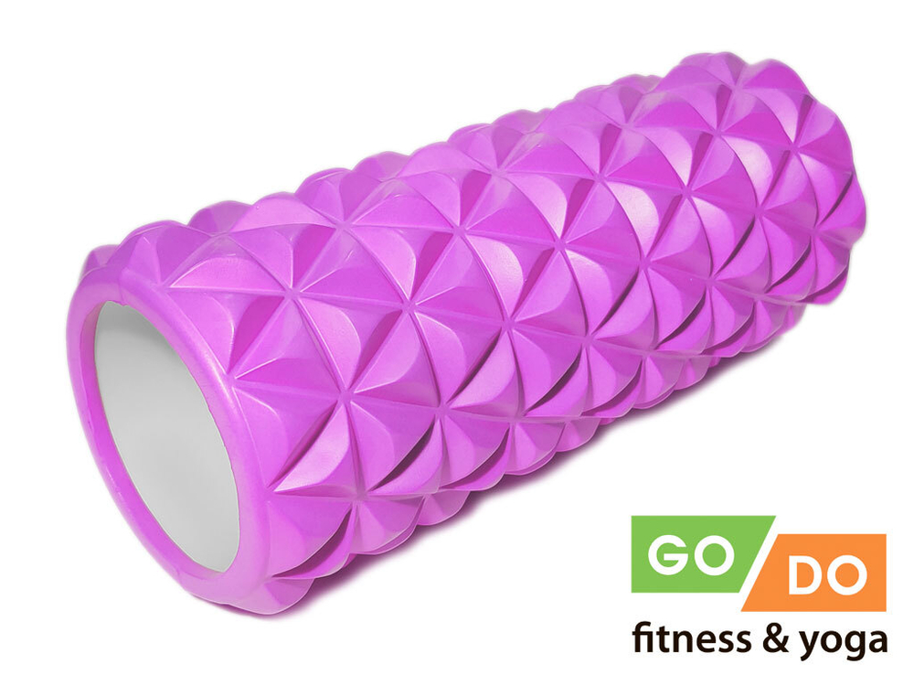 Валик ролл для фитнеса GO DO ZS10-33-purple-