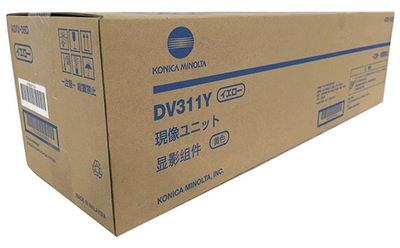 Блок проявки Konica-Minolta DV-311Y для bizhub C220/C280/C360 желтый A0XV08D