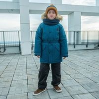 Парка зимняя мембранная "Джинс" подростковая