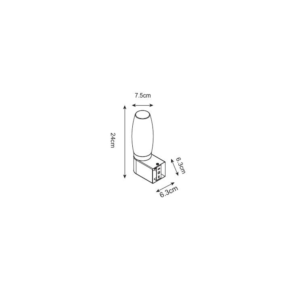 Подсветка для зеркал Arte Lamp AQUA-BASTONE A1209AP-1BK