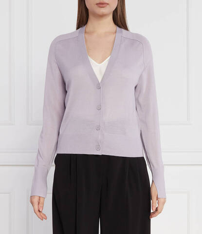 Кардиган EXTRA FINe Calvin Klein - фиолетовый(K20K205778)