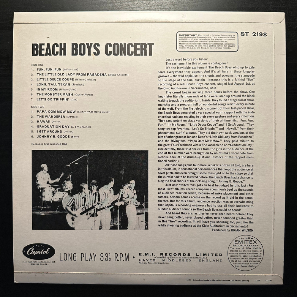 The Beach Boys - Concert (Англия 1965г.)