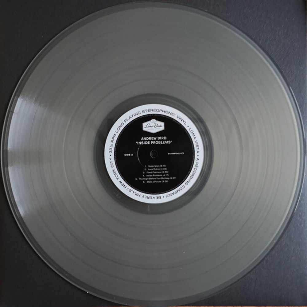 Andrew Bird / Inside Problems (Clear Vinyl)(LP)